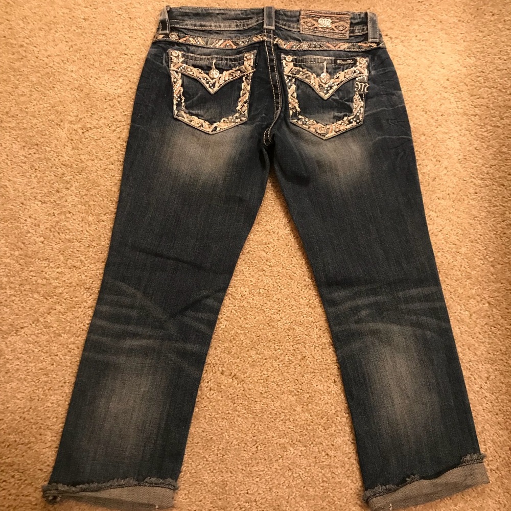 Miss me signature crop Capri